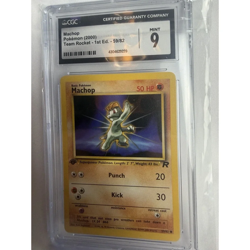 Machop Pokémon (2000) Team Rocket - 1st Ed. - 59/82